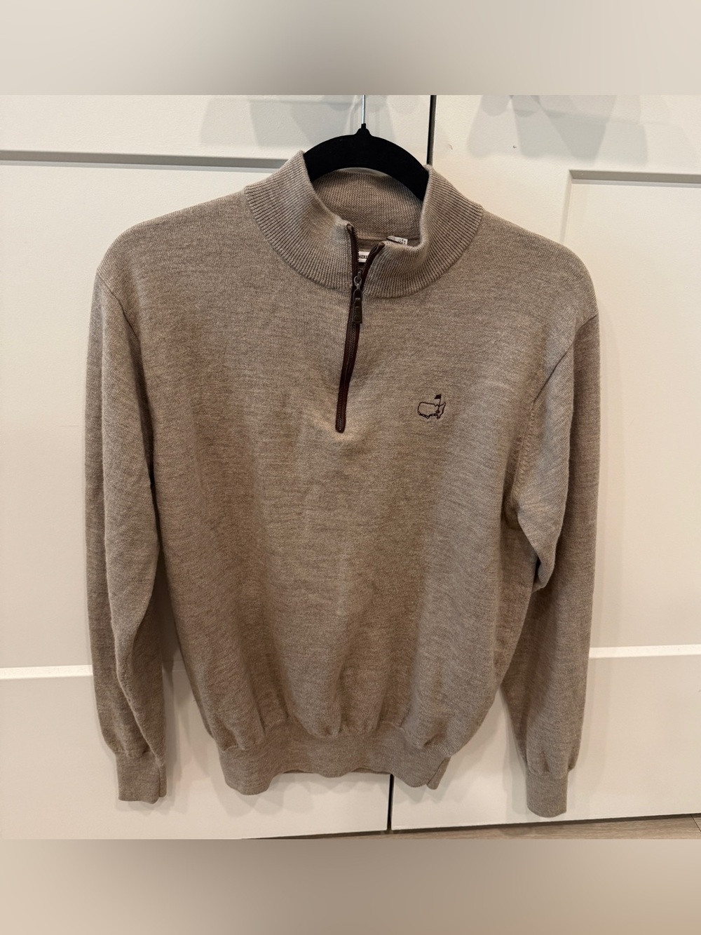Peter Millar Masters 100% Merino Wool Quarter Zip